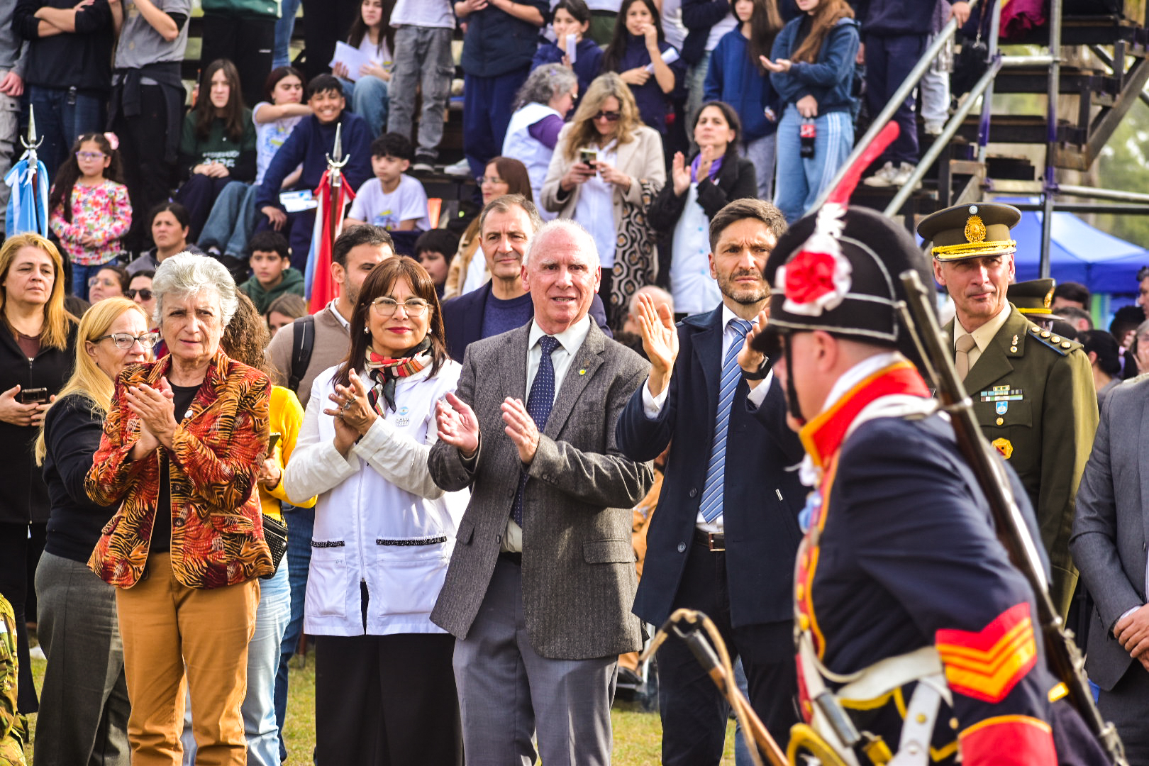 Puerto conmemoró el 180° aniversario de la Batalla de Punta Quebracho con un emotivo acto oficial y el show de Los Nocheros.