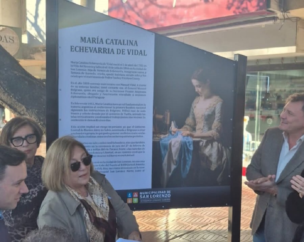 Referencia histórica en San Lorenzo donde vivió María Catalina Echevarría