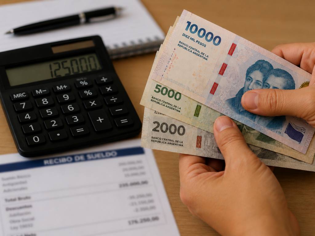 Imagen ilustrativa sobre el pago del aguinaldo de junio de 2026 para empleados estatales y públicos de Argentina.