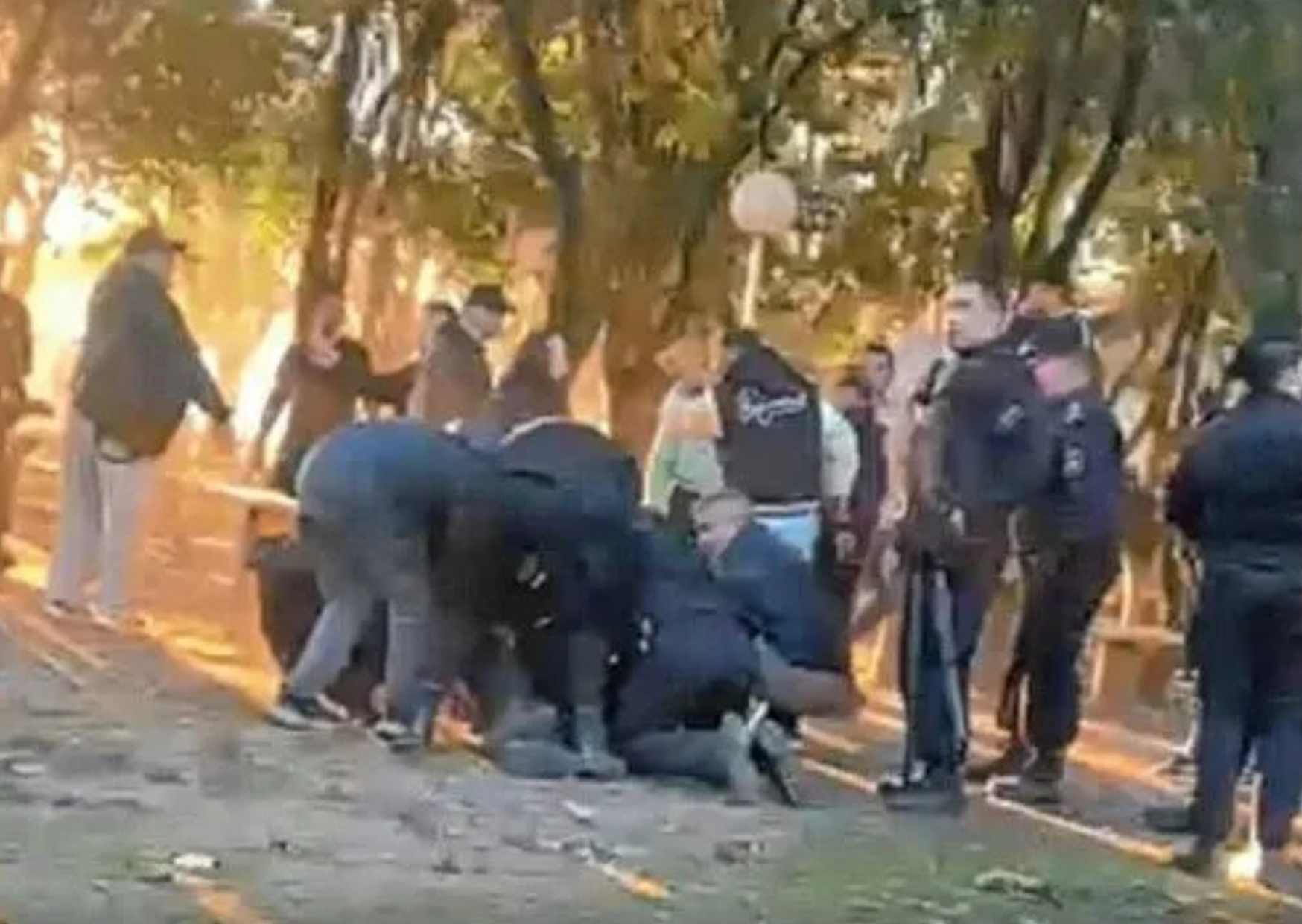 Policía con muerte cerebral tras los incidentes ocurridos en Carcarañá.