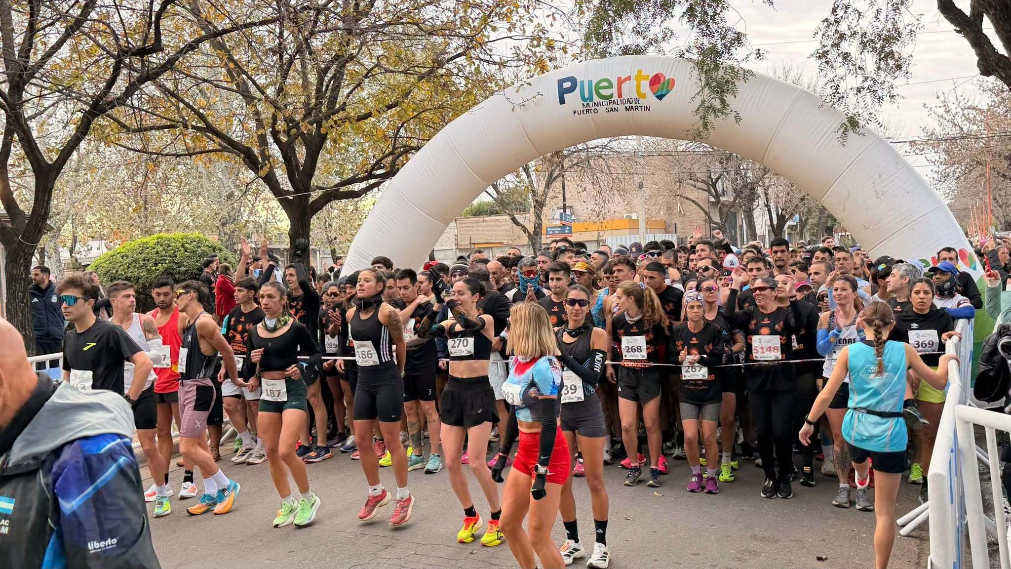 Puerto San Martín vibró con la Maratón Punta Quebracho: nivel de elite y premios millonarios
