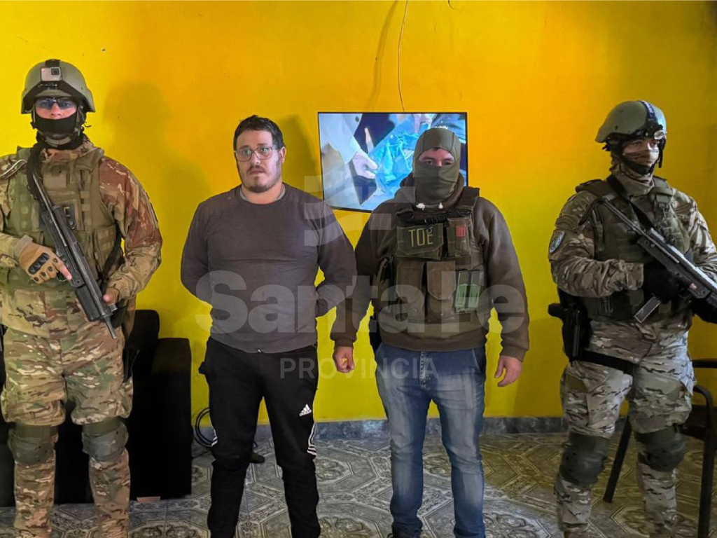 Narigón Vázquez fue capturado por las Tropas de Operaciones Especiales en Villa Gobernador Gálvez