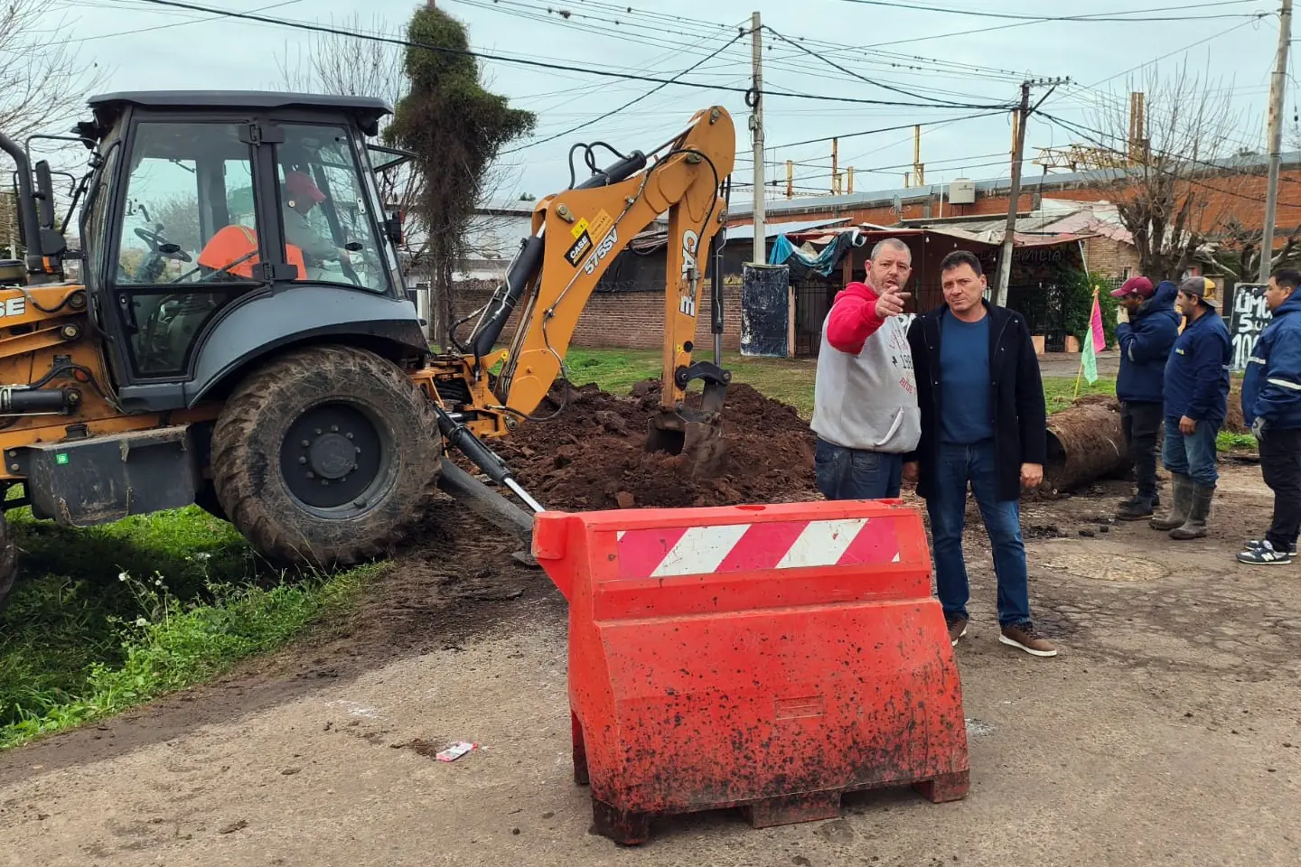 San Lorenzo: avanza la obra para transformar en bulevar un tramo estratégico de calle San Juan