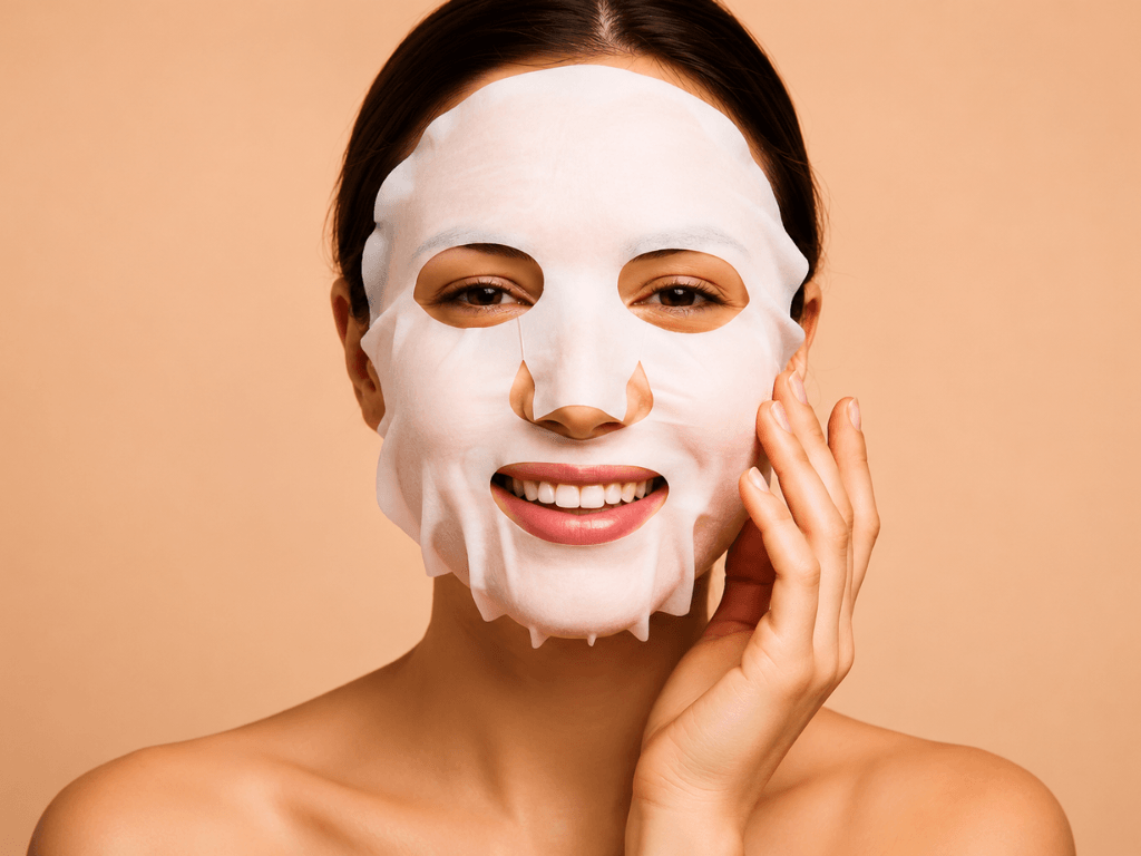 Mascarilla facial de una de las marcas incluidas en los cosméticos que ANMAT prohibió por falta de autorización sanitaria.
