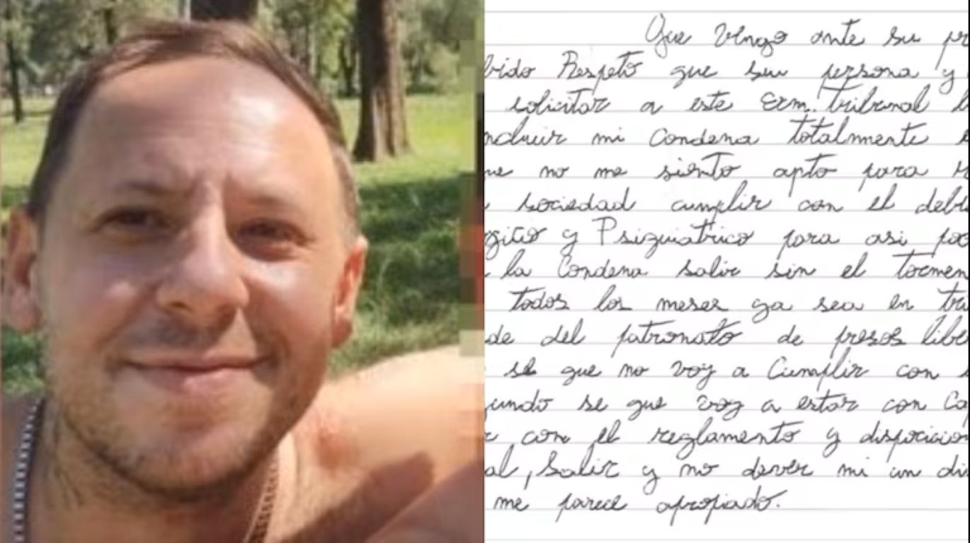  La insólita carta de un preso en Córdoba que pidió seguir detenido para tratar su adicción