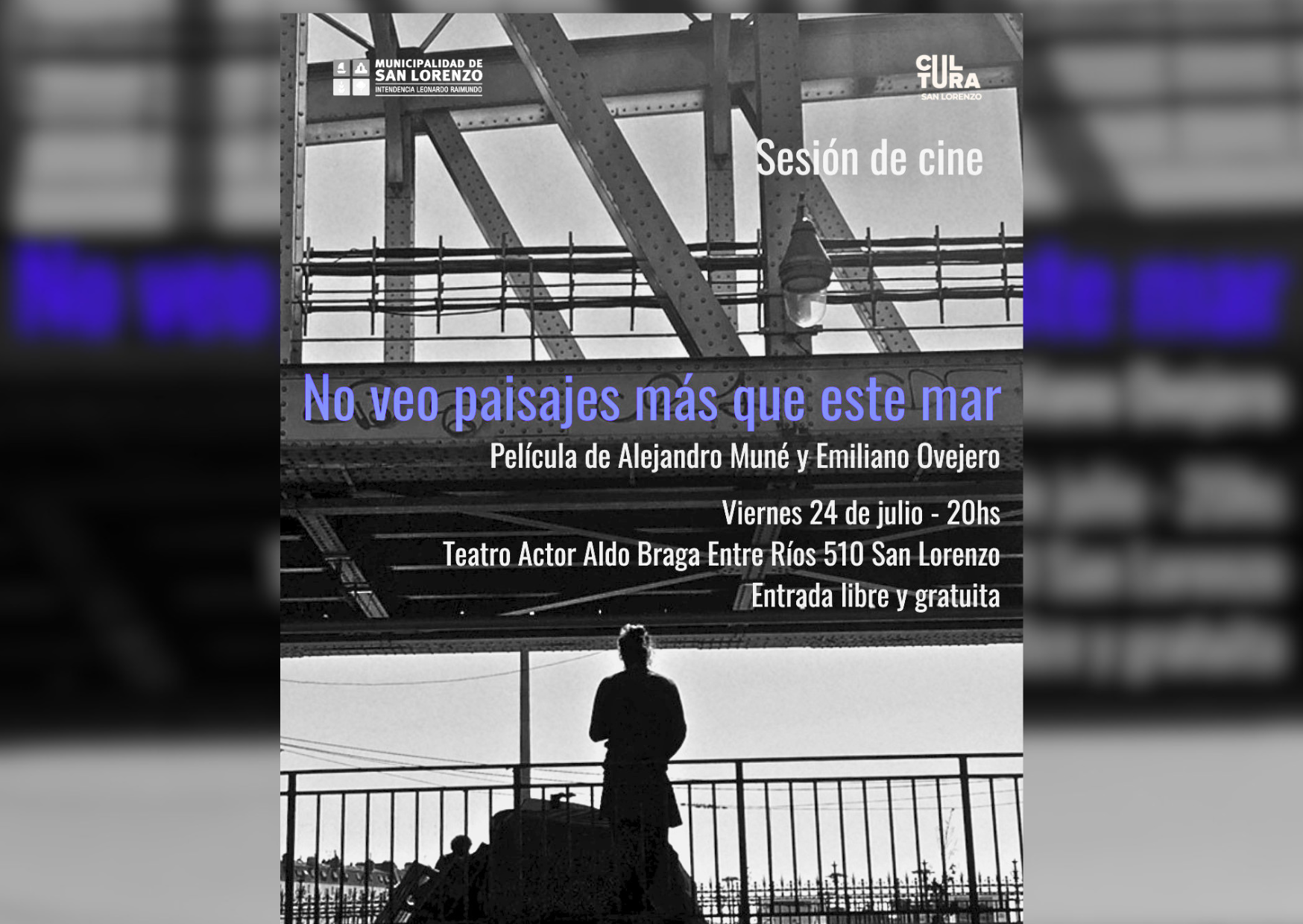 Este viernes se estrena "No veo paisajes más que este mar", obra de realizadores locales