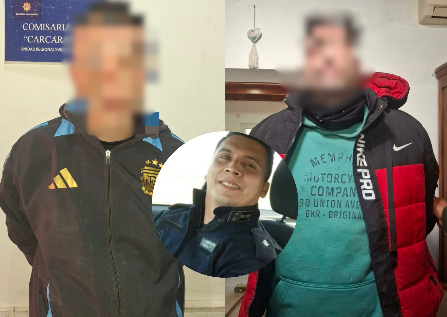 Audiencia por el crimen del policía en Carcarañá en los Tribunales de Cañada de Gómez.