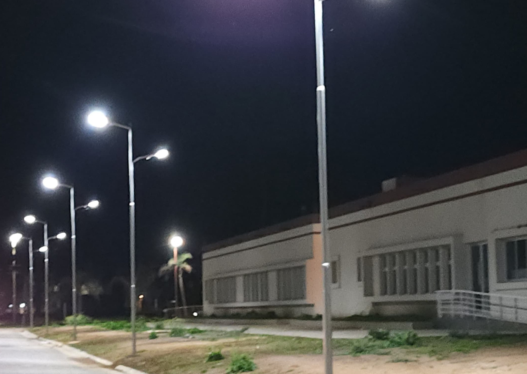Puerto General San Martín suma iluminación LED en plazas y el Polo Educativo UNR