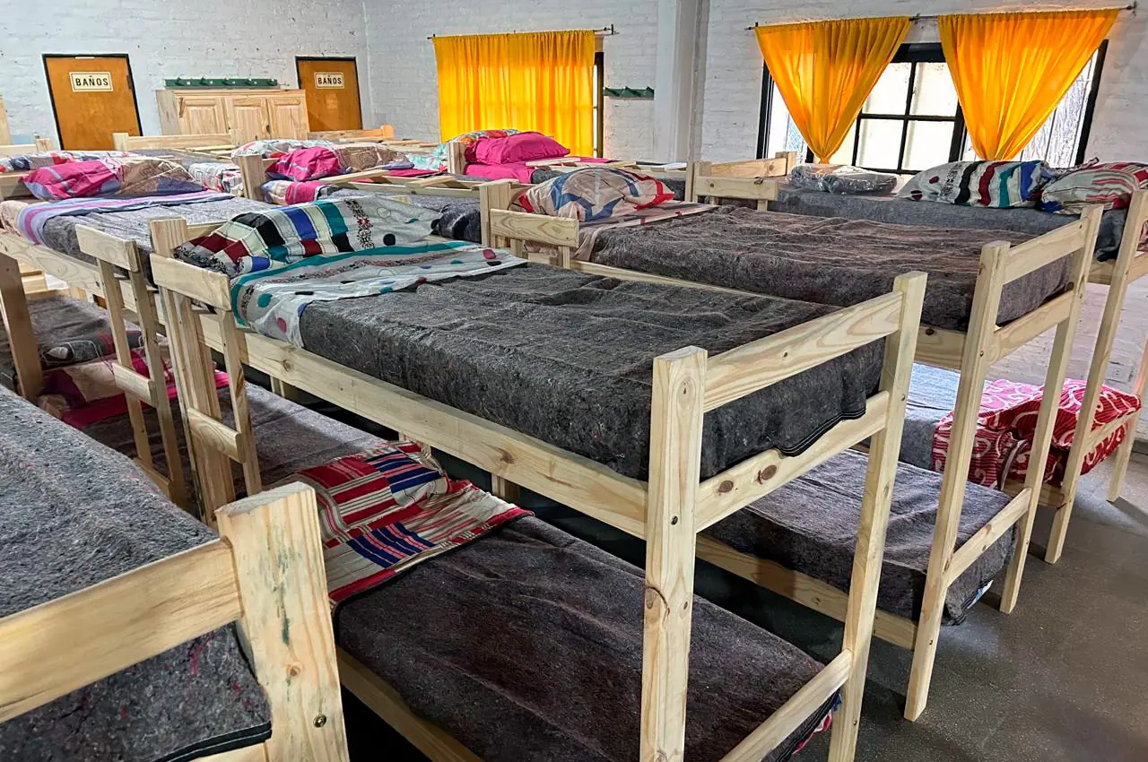 San Lorenzo: Ante las bajas temperaturas, recuerdan que funciona la Casa Refugio para personas en situación de calle