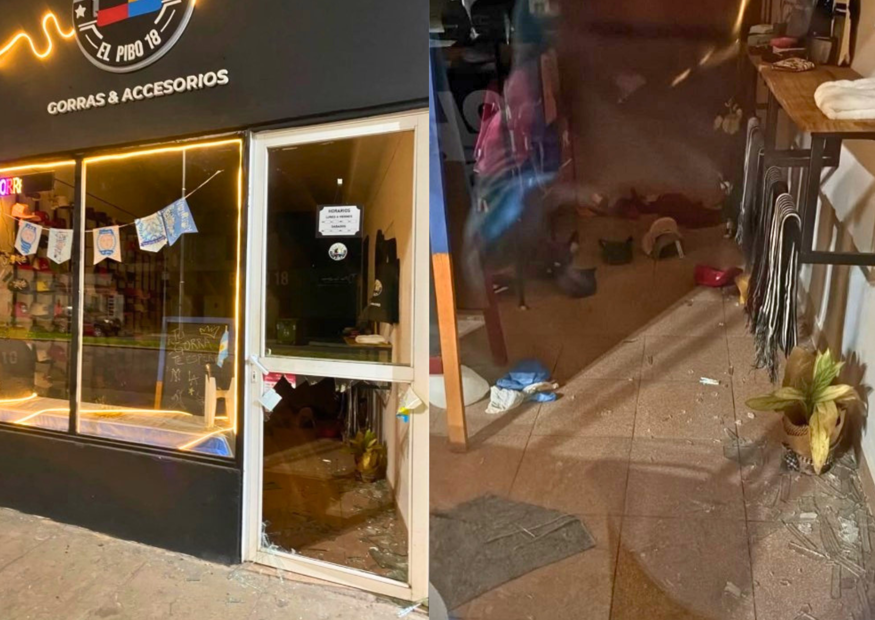 San Lorenzo: Roban un millón y medio de pesos en mercadería de un local que había inaugurado hace un mes