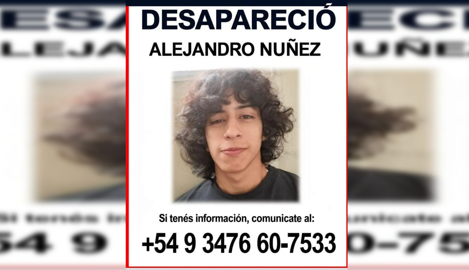 Buscan a un joven desaparecido en Puerto General San Martín