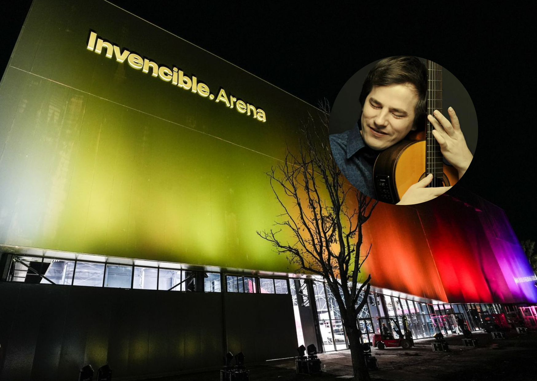 Rosario inaugura el Invencible Arena con el cierre musical de Nahuel Pennisi