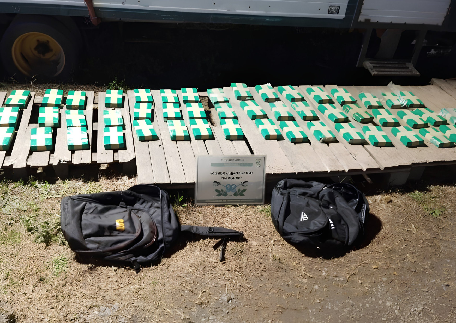 Incautaron más de 52 kilos de cocaína en Totoras: un camionero quedó detenido