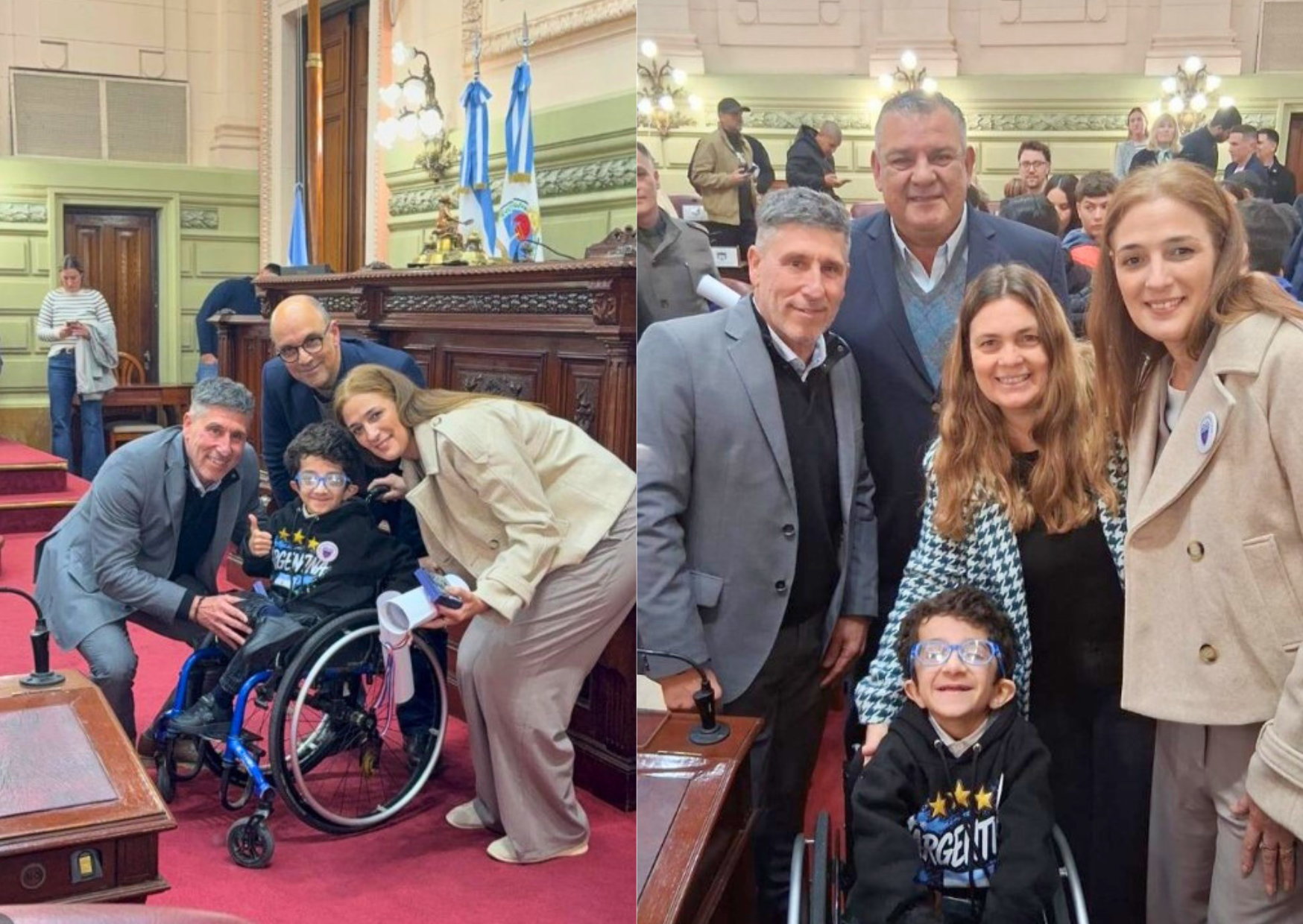 Reconocimiento provincial para Pedro Bompar e Isabel Castro: la Cámara de Diputados los distinguió con un Diploma de Honor