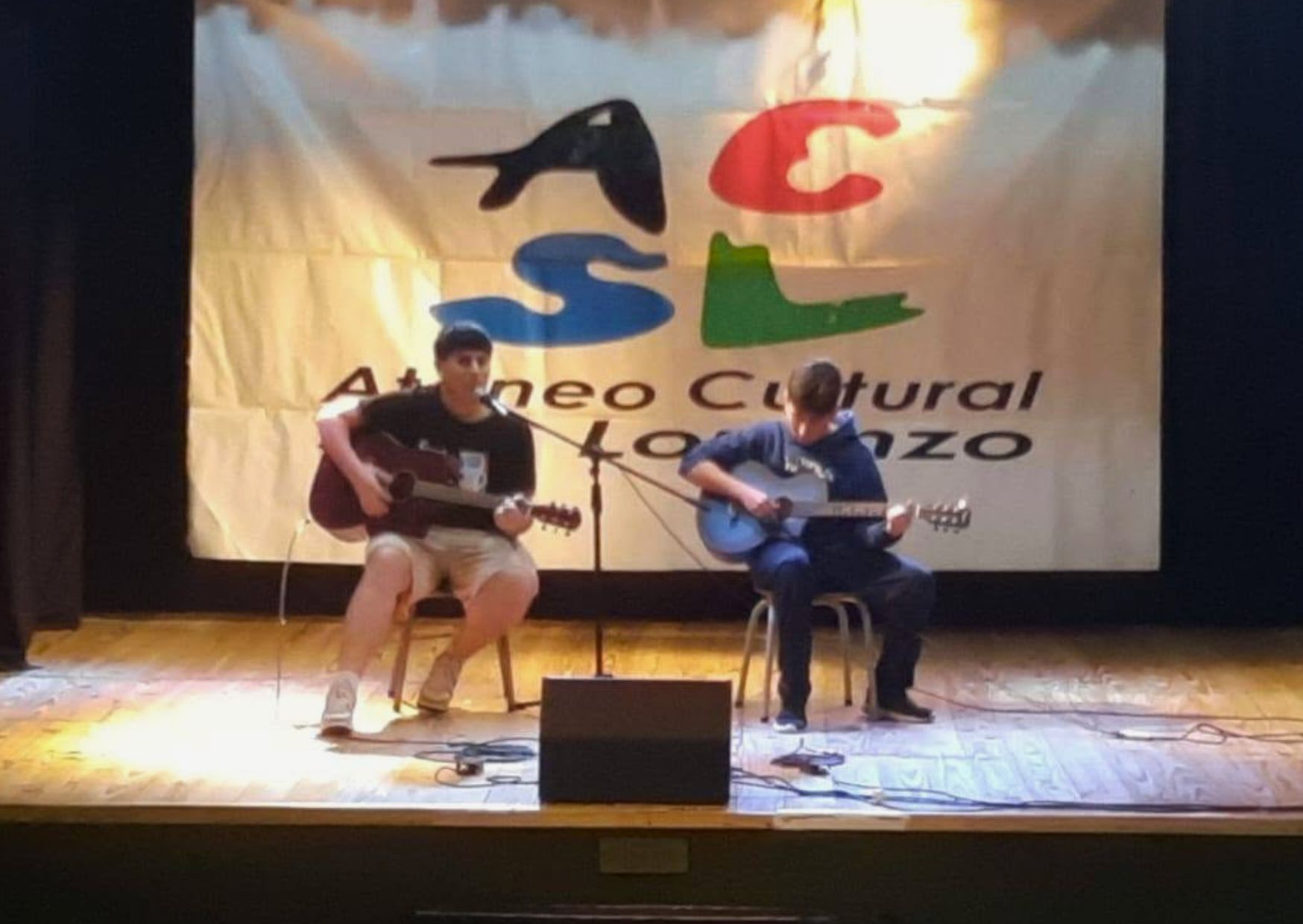 Mi Primer Escenario en el Teatro Aldo Braga de San Lorenzo