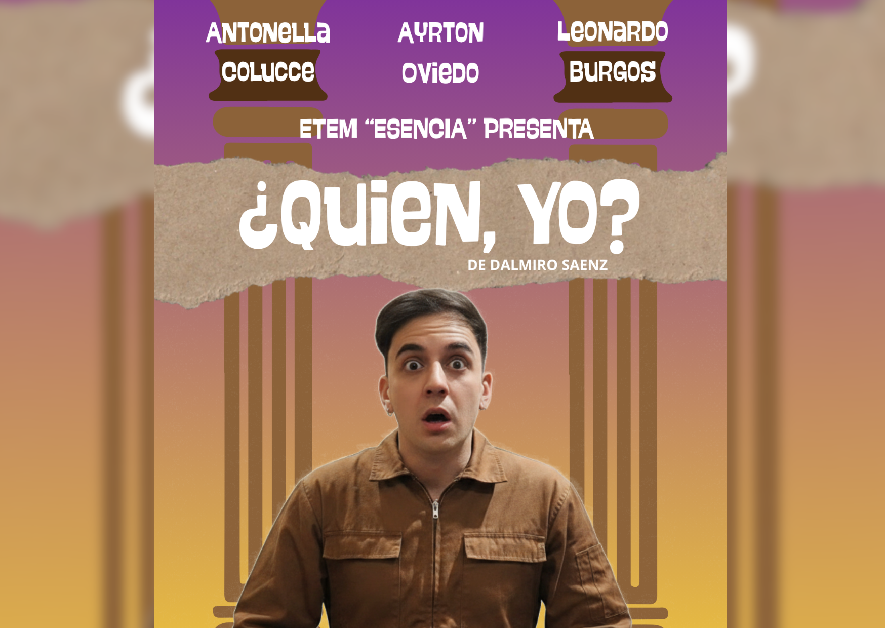 El Elenco Esencia celebra sus 30 años con la presentación de la comedia absurda "¿Quién, yo?"
