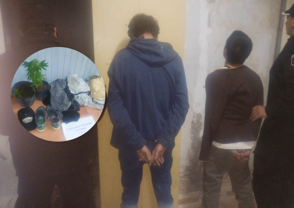 Elementos secuestrados durante los robos en Totoras que terminaron con el allanamiento policial.