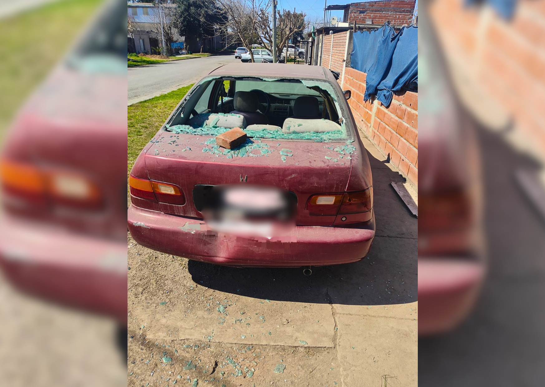 Hombre detenido por daños en una vivienda y un automóvil en San Lorenzo