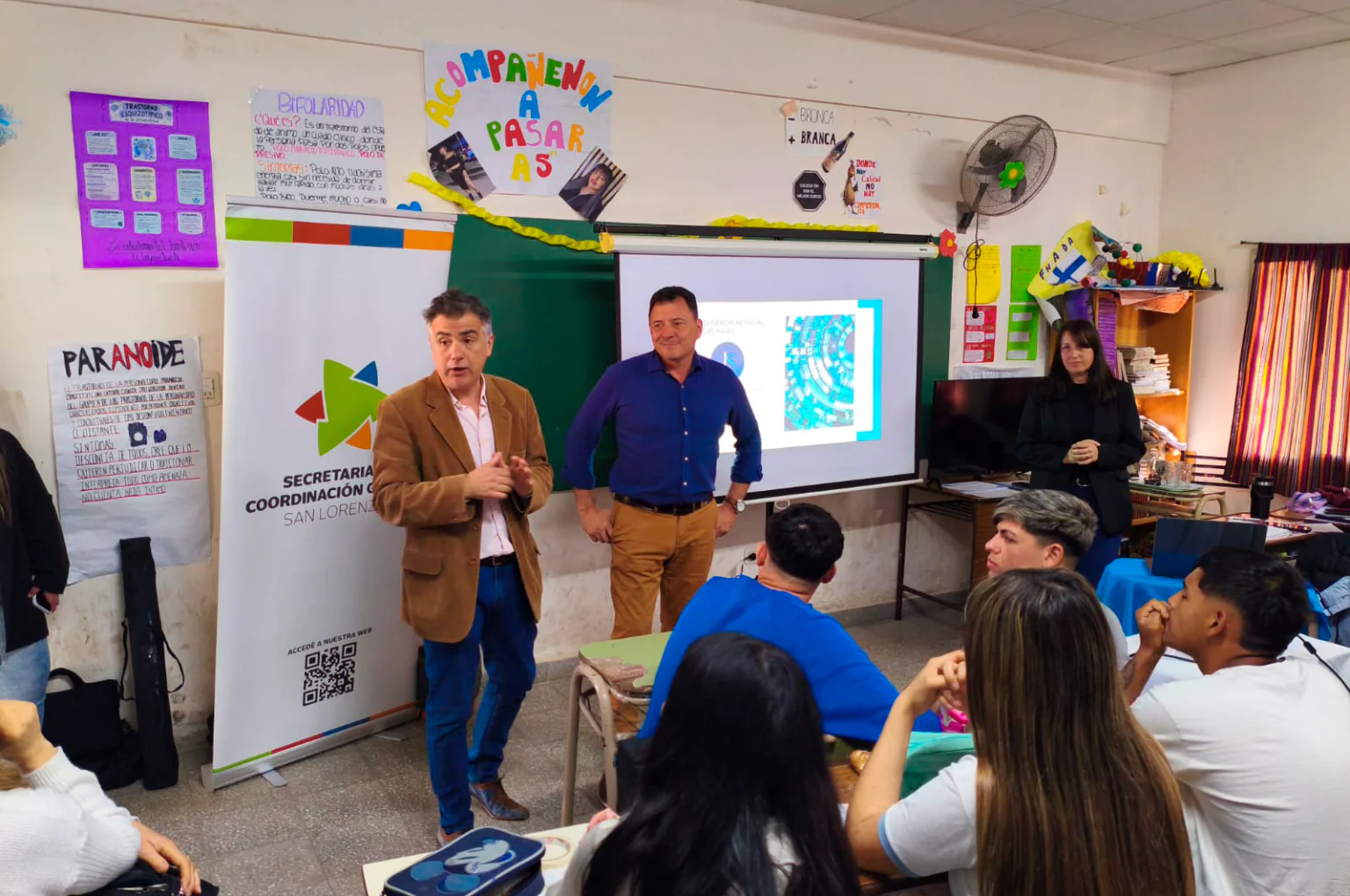 San Lorenzo puso en marcha capacitaciones sobre Inteligencia Artificial para alumnos y docentes de escuelas secundarias