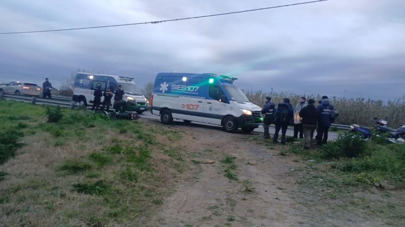 Un motociclista murió tras un choque frontal en la ruta 34 y otro resultó gravemente herido
