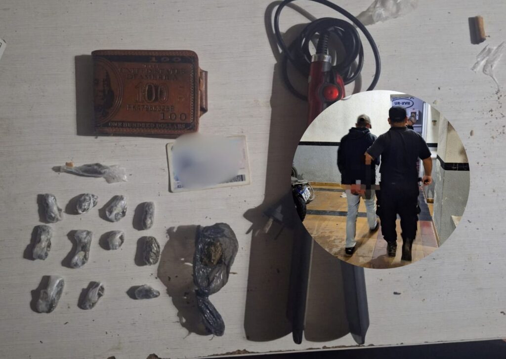 Allanamiento policial en San Lorenzo