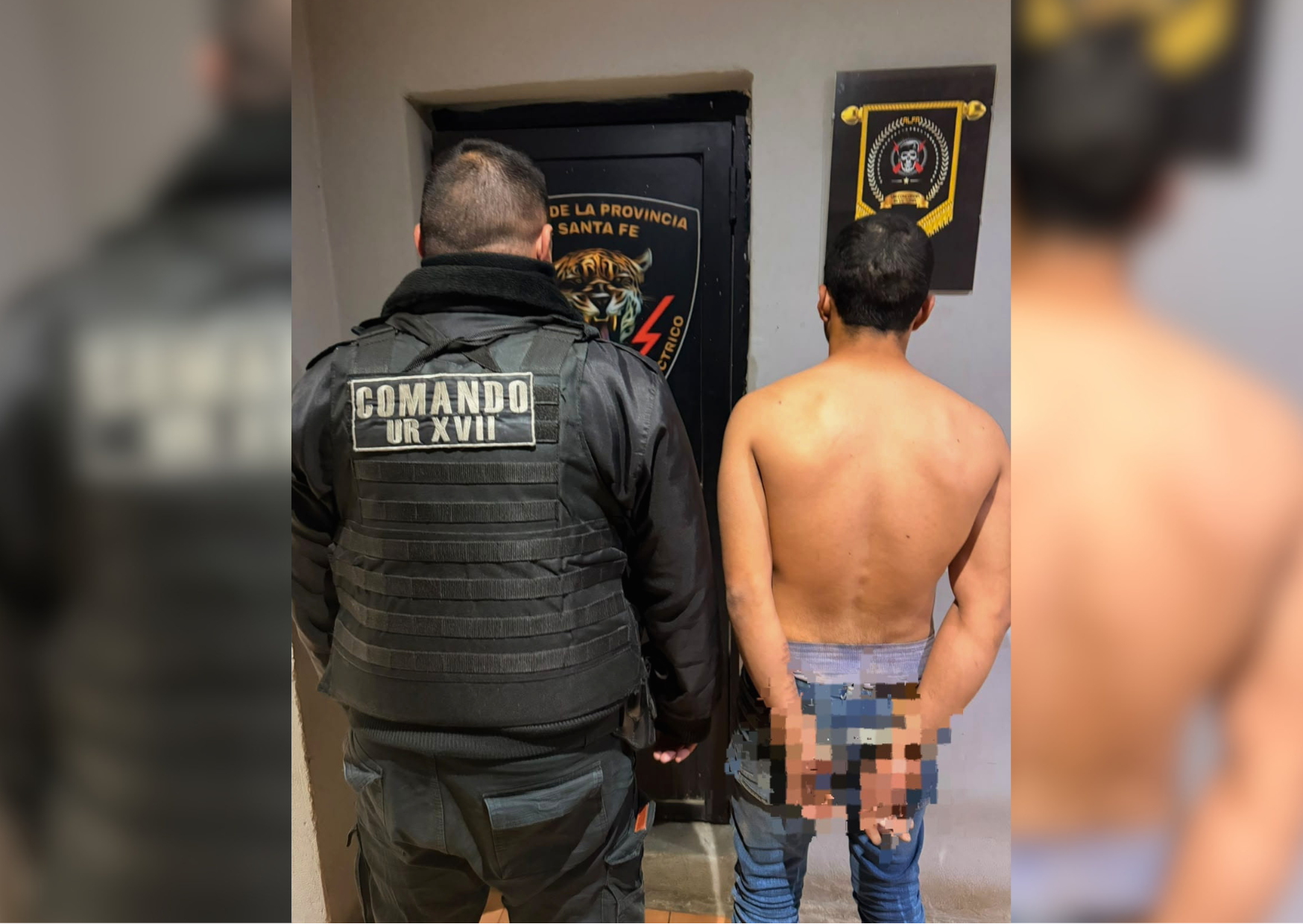 San Lorenzo: Un joven fue aprehendido tras incendiar volquetes y vandalizar una cámara de seguridad en la vía pública