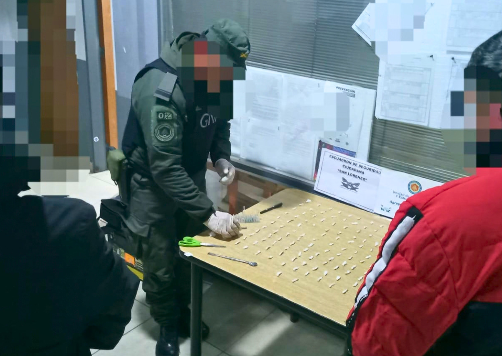Cocaína en San Lorenzo