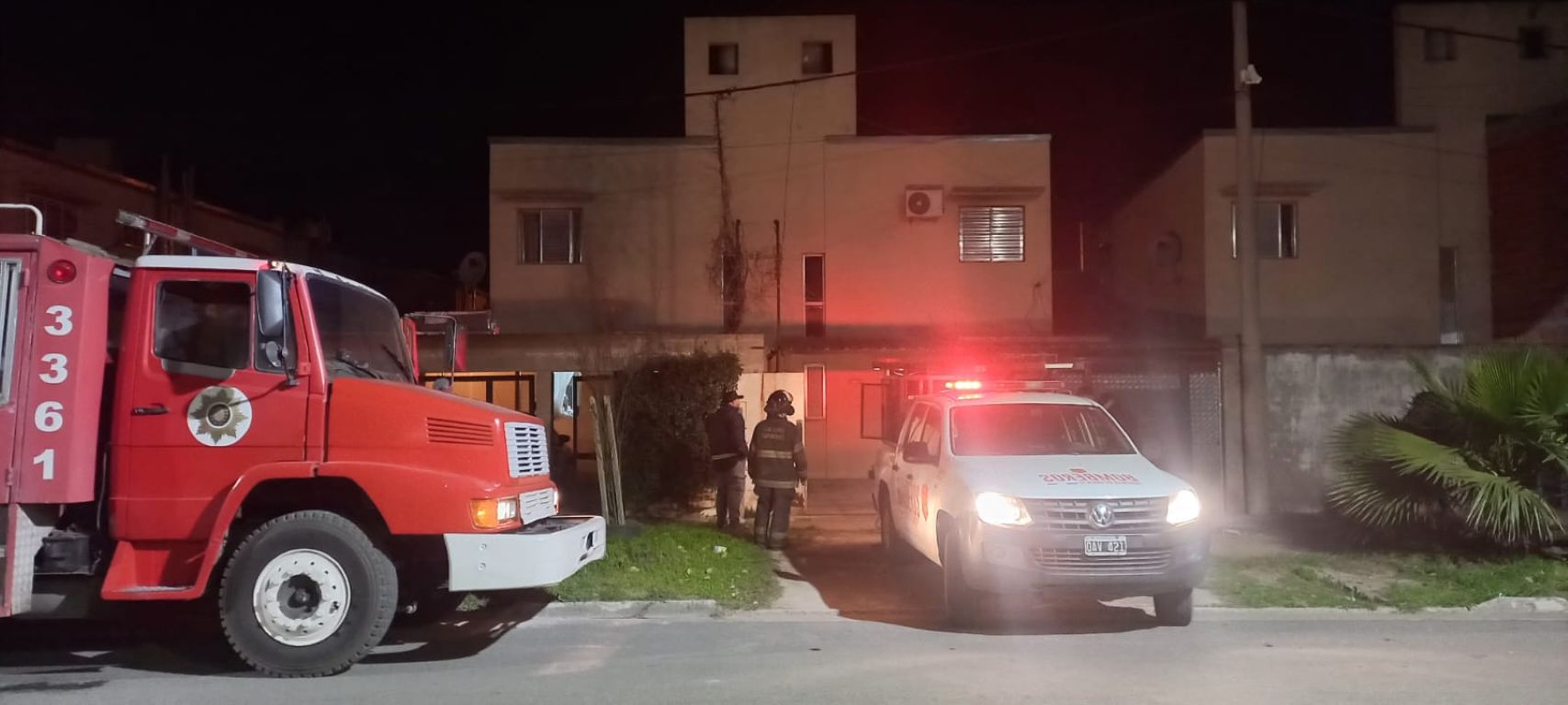 Incendio en una vivienda de San Lorenzo