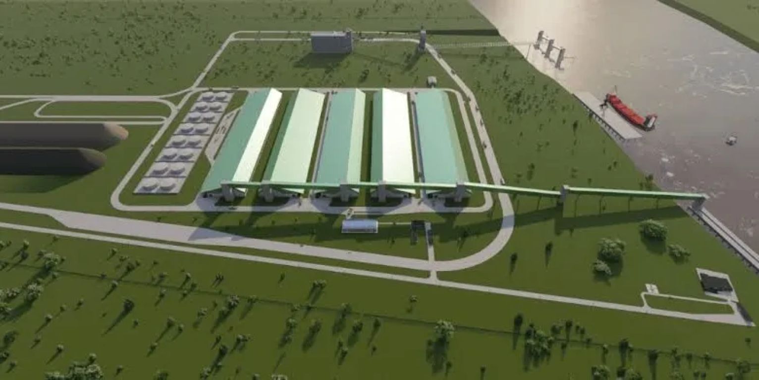 Pampa Energía proyecta un megapuerto en Timbúes