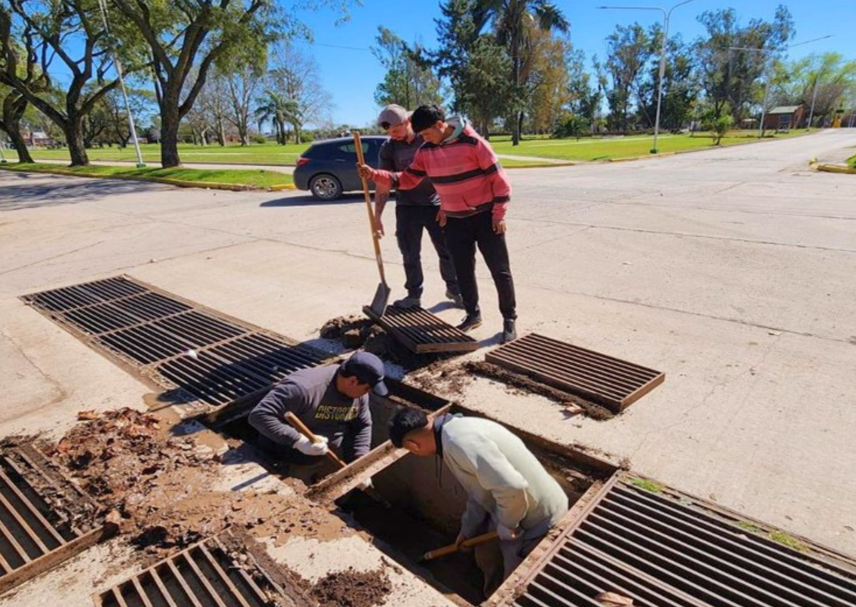 San Jerónimo Sud intensifica los trabajos de prevención ante los pronósticos de fuertes lluvias por el fenómeno de El Niño