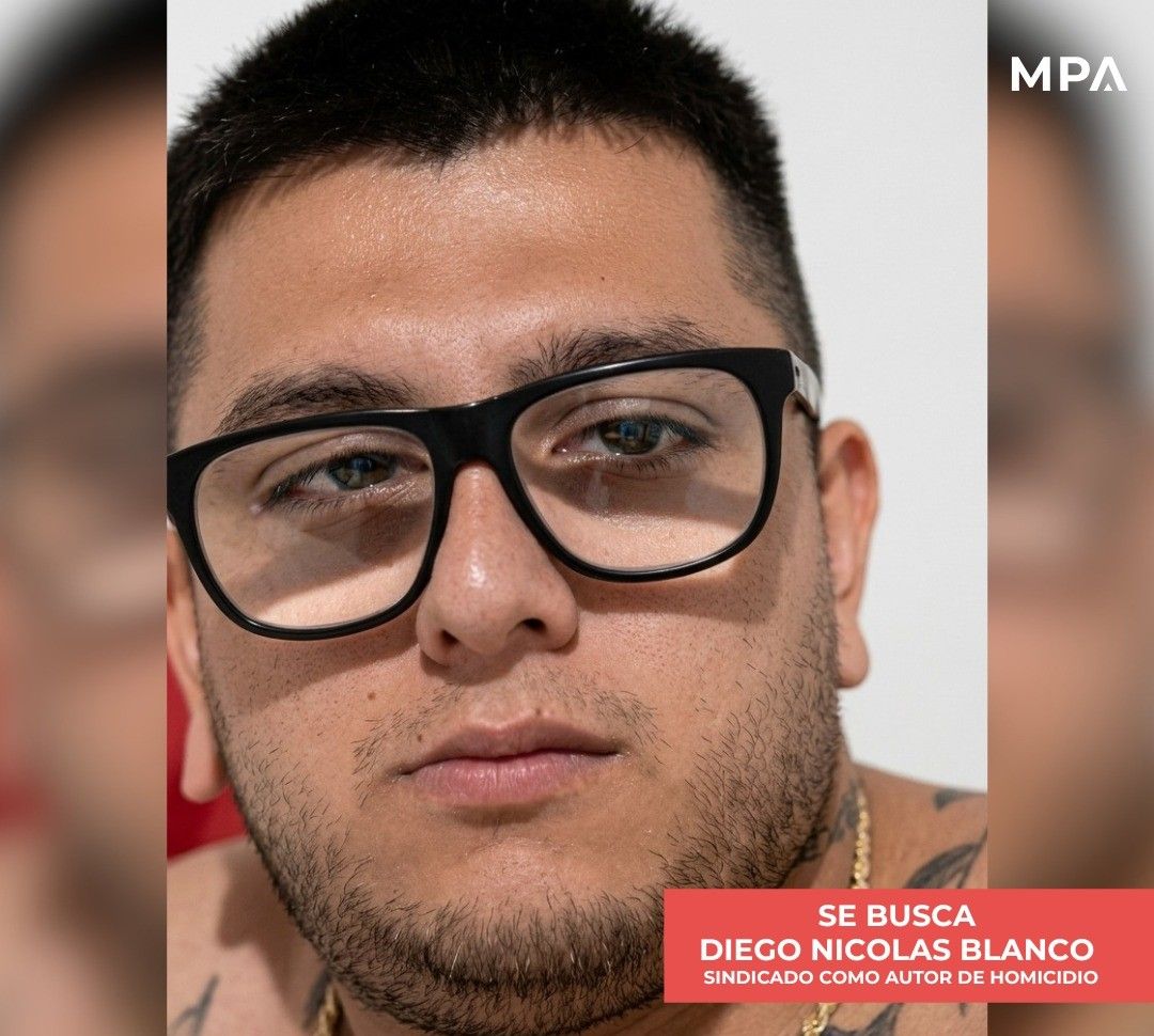 El gobierno eleva a $16.000.000 la recompensa para dar con Diego Blanco Paschetto, prófugo por el crimen de Gastón Montenegro