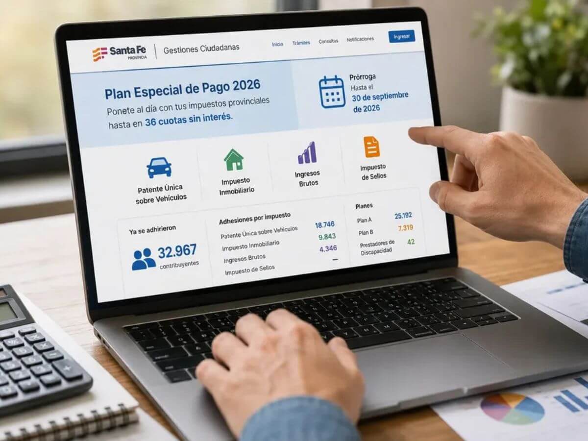 Santa Fe: más de 40 mil contribuyentes accedieron al plan de pagos para regularizar sus deudas
