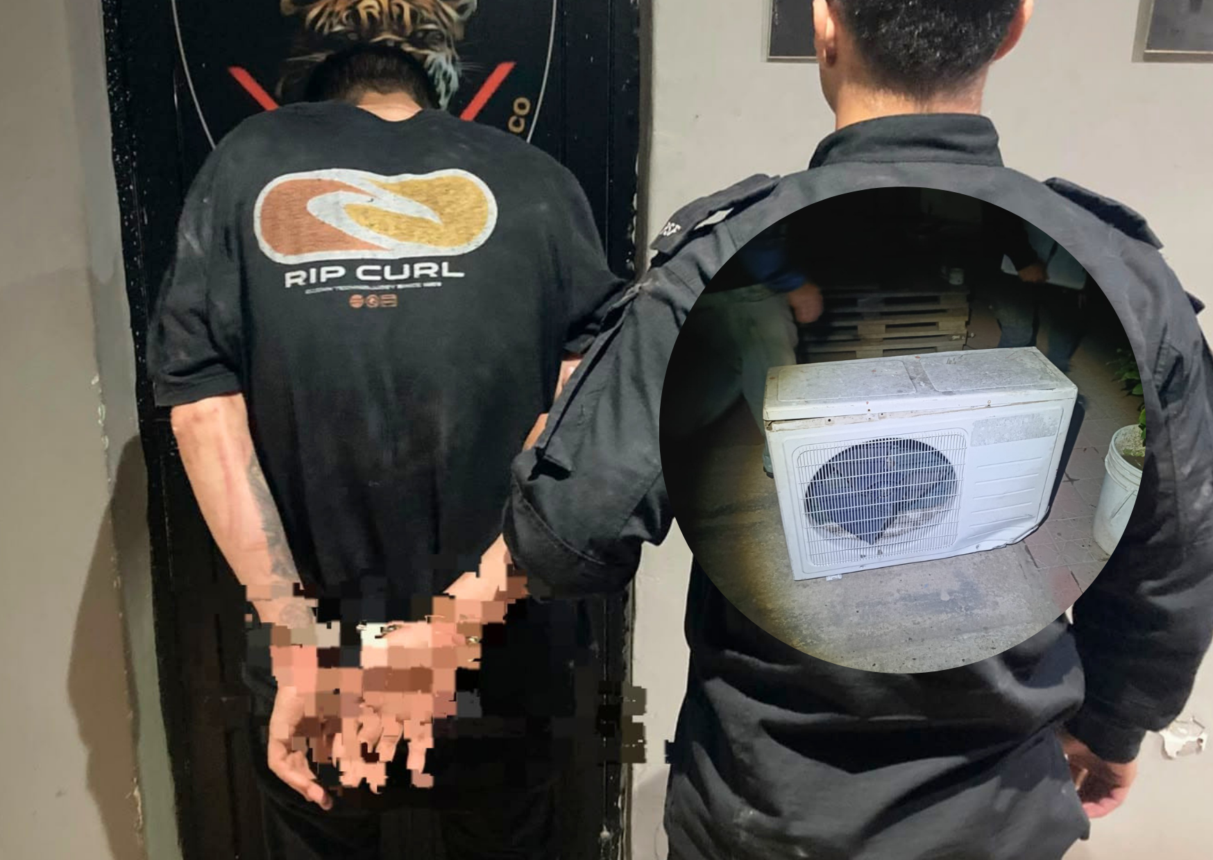San Lorenzo: Aprehendieron a un hombre tras un robo en la Capilla San Cayetano