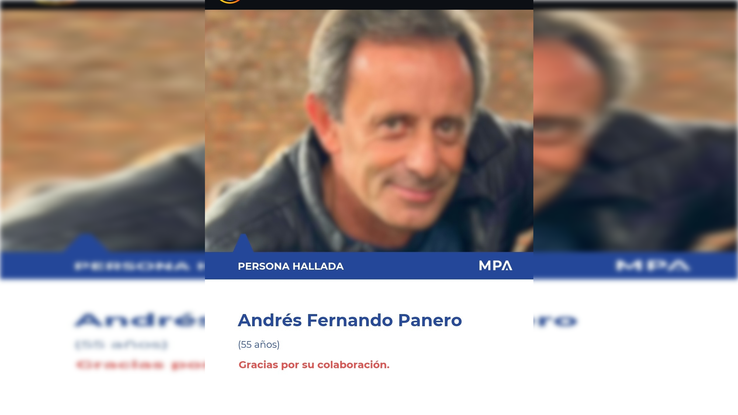 Granadero Baigorria: fue encontrado Andrés Panaro tras una semana de búsqueda