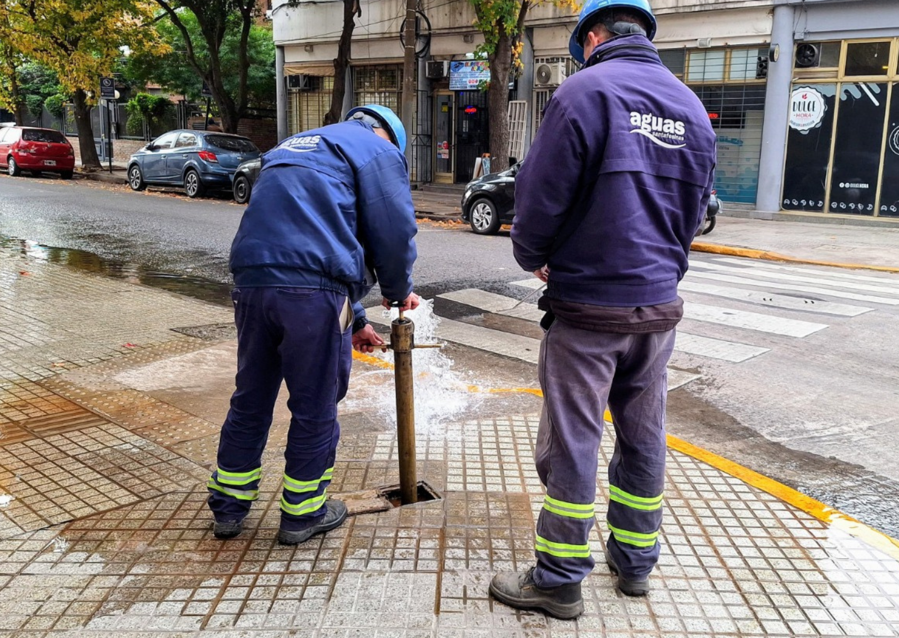 San Lorenzo: Aguas Santafesinas purgará cañerías este viernes y habrá agua saliendo de hidrantes en barrios Moreno y José Hernández