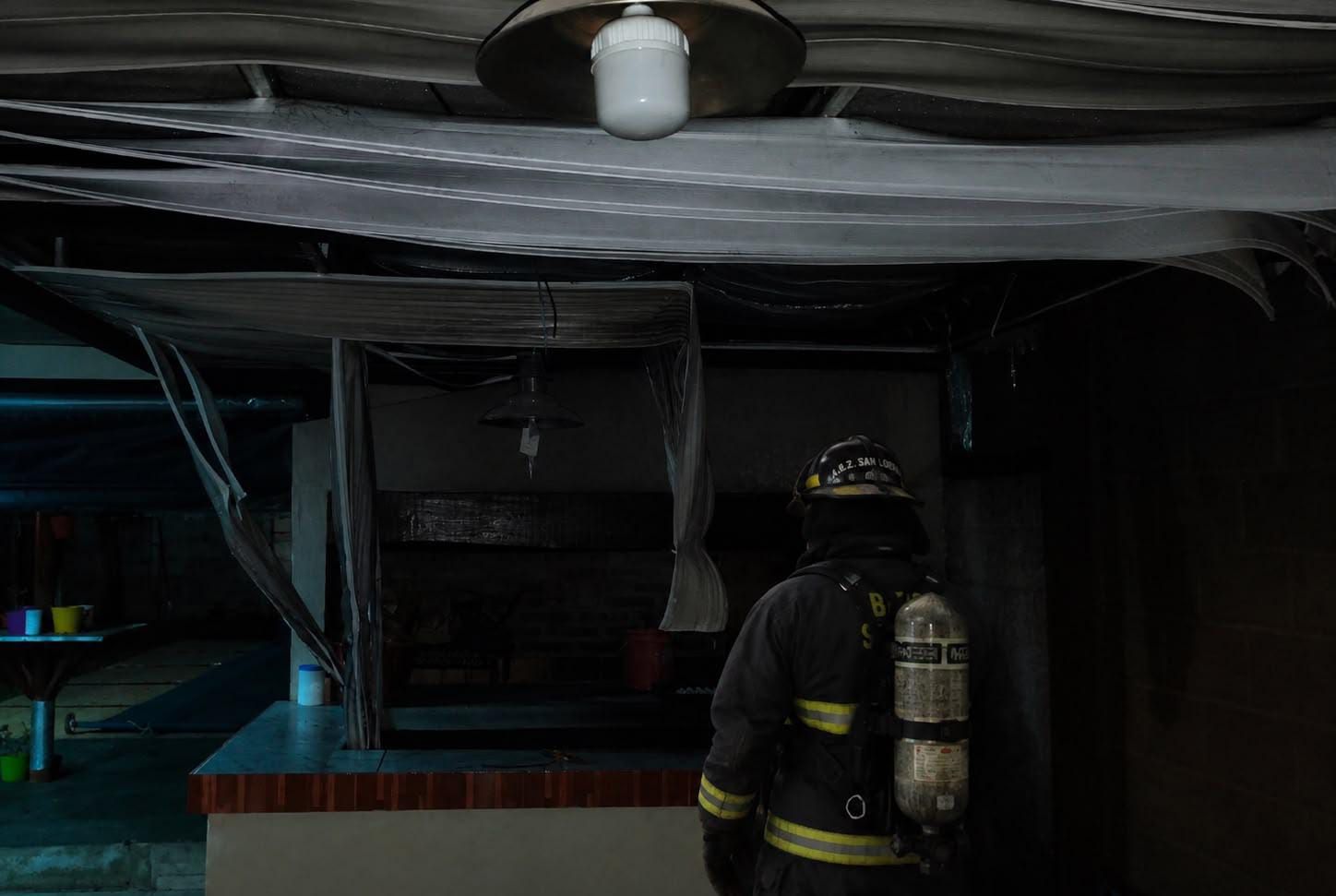 Un niño sufrió una quemadura en un pie durante un principio de incendio en una vivienda de Timbúes