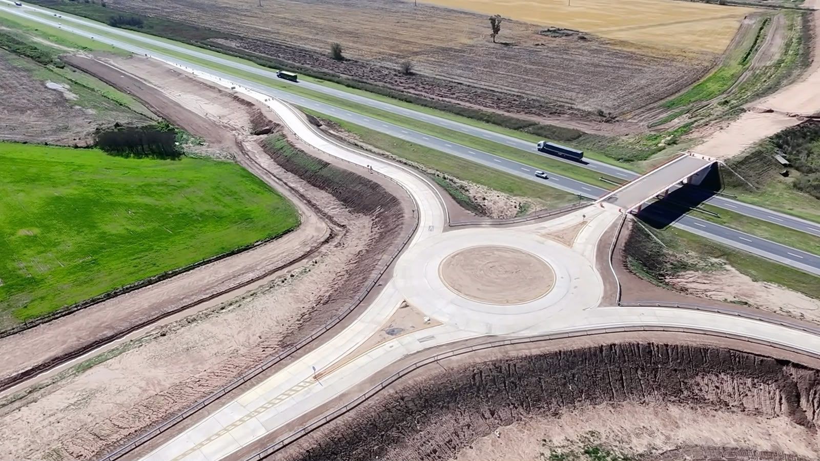 El Desvío Giardino a Timbúes entra en su tramo final: la primera etapa ya alcanzó el 95 % de avance
