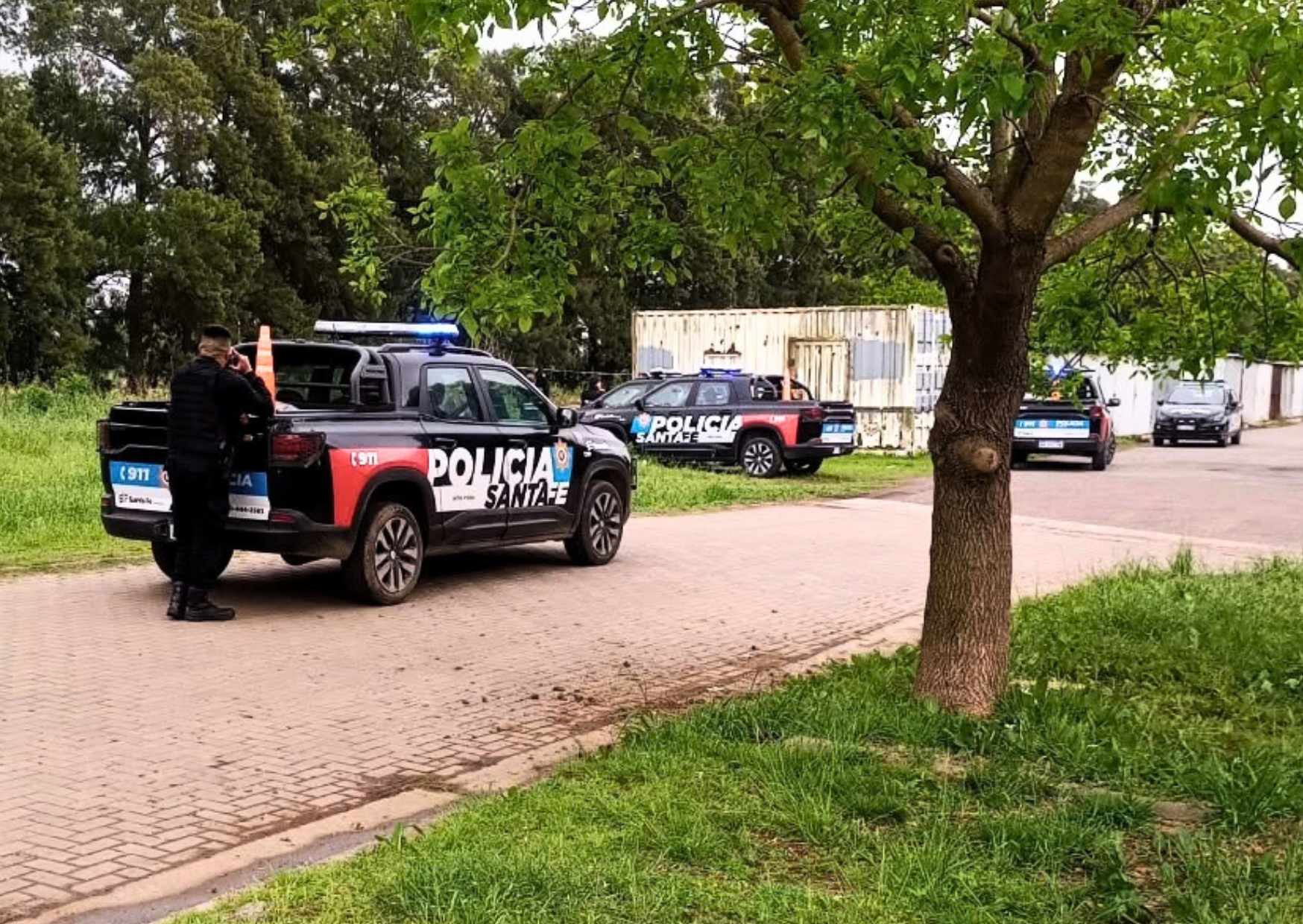 Hombre sin identificar en San Lorenzo