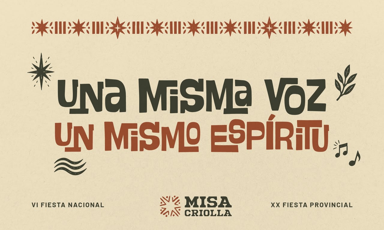 Timbúes presentó la nueva identidad visual de la Fiesta Nacional de la Misa Criolla de cara a su 20° aniversario