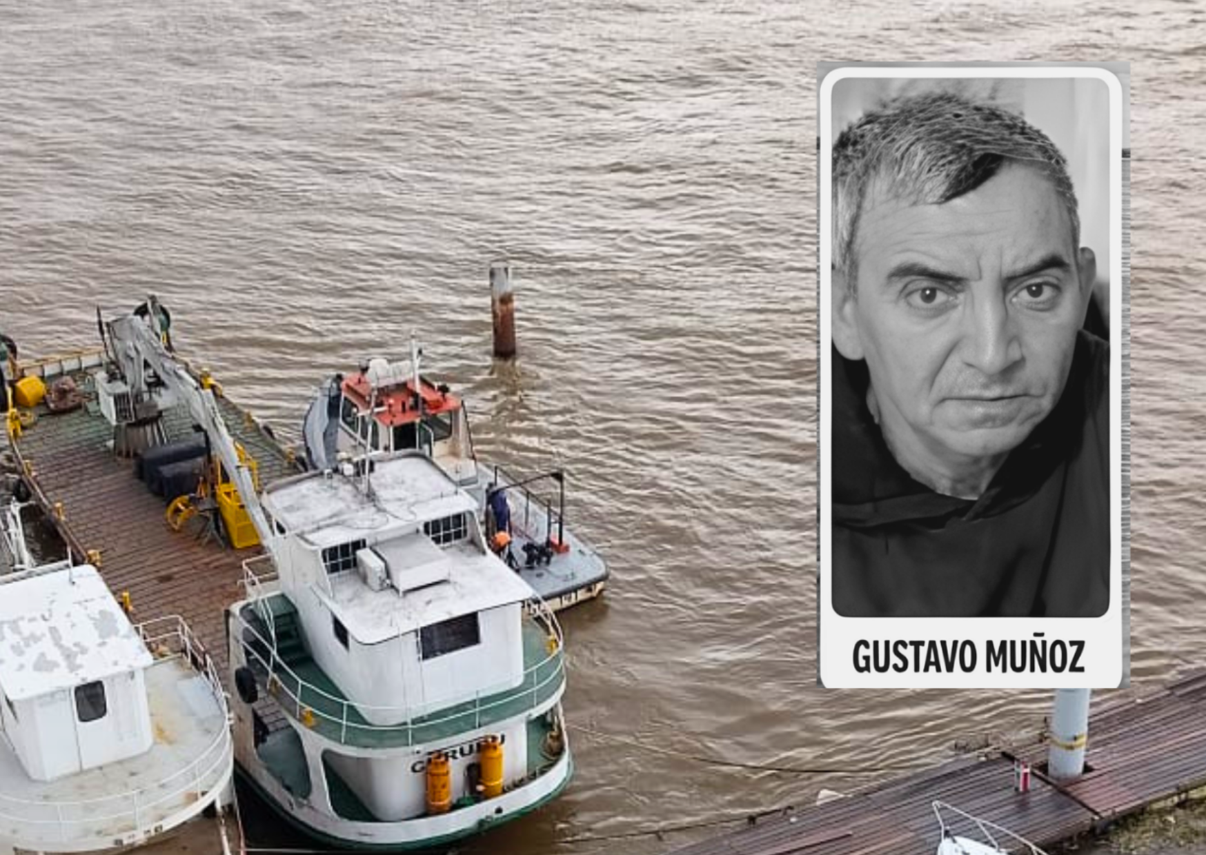 Identificaron como Gustavo Muñoz al cuerpo hallado en el Paraná, frente a Granadero Baigorria