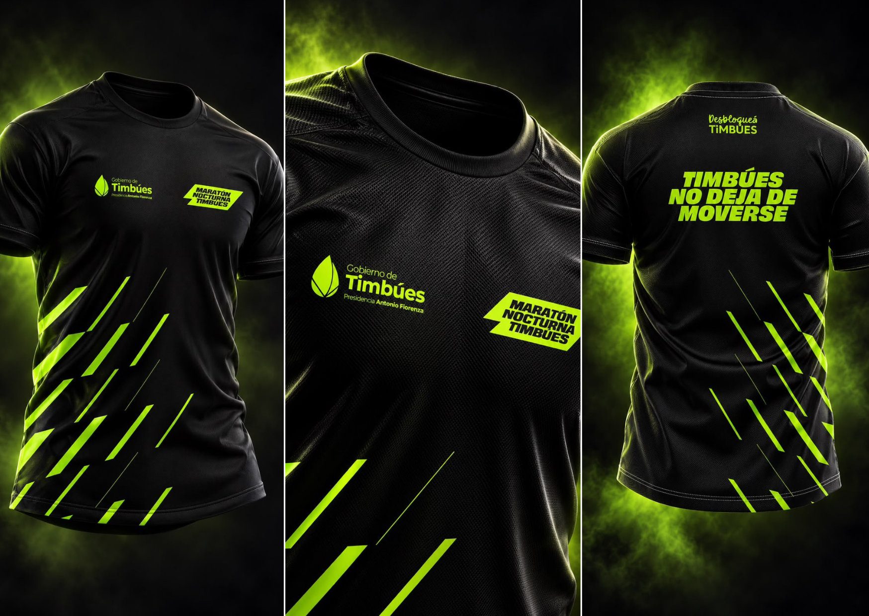La Maratón Nocturna de Timbúes tiene remera oficial y quedan los últimos cupos